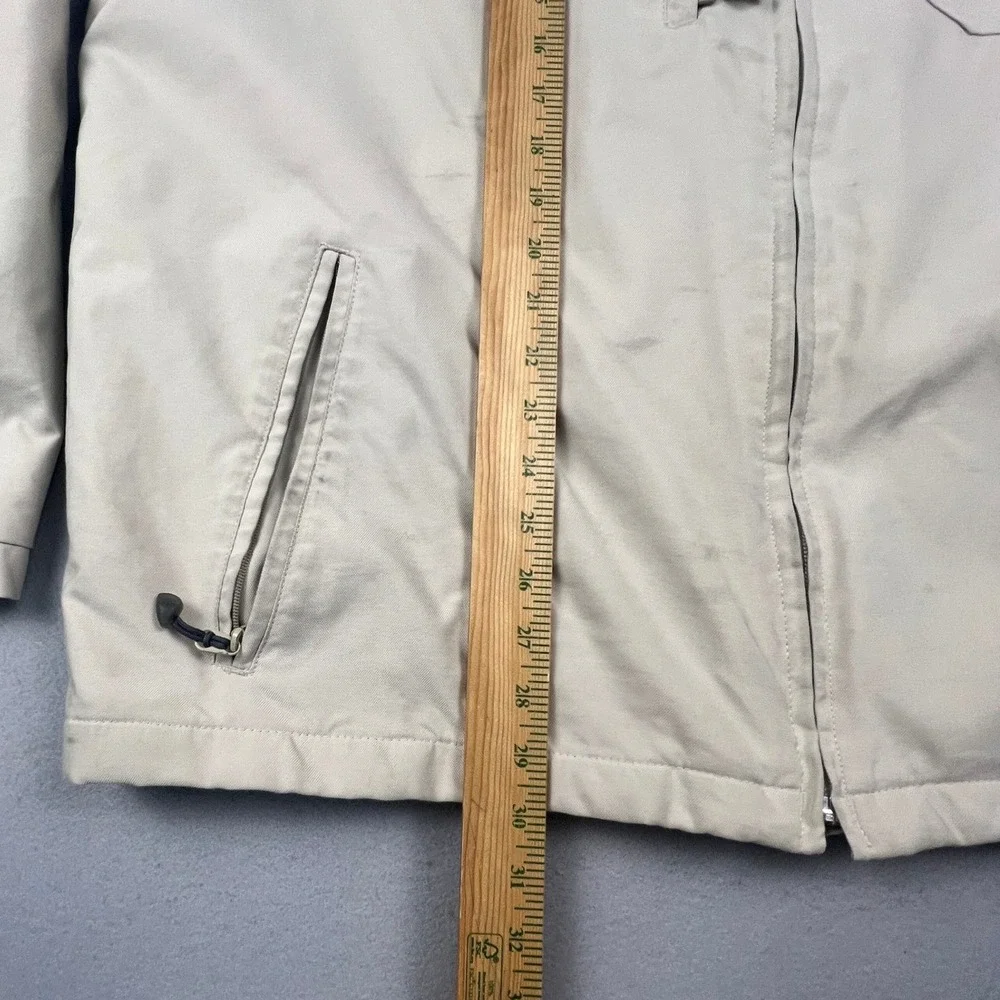 Helly Hansen Workwear Jacket Mens XXL Beige Quilted Snowboard Outdoor Gorpcore